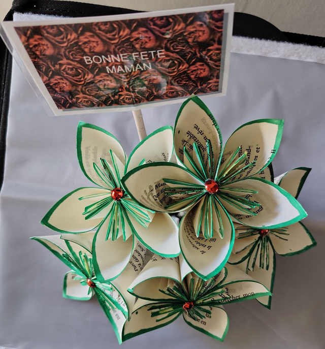 Bouquet de 5 fleurs Orléa