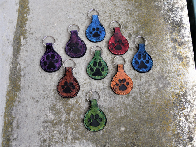 Porte clé Pattoune Chat Couleurs