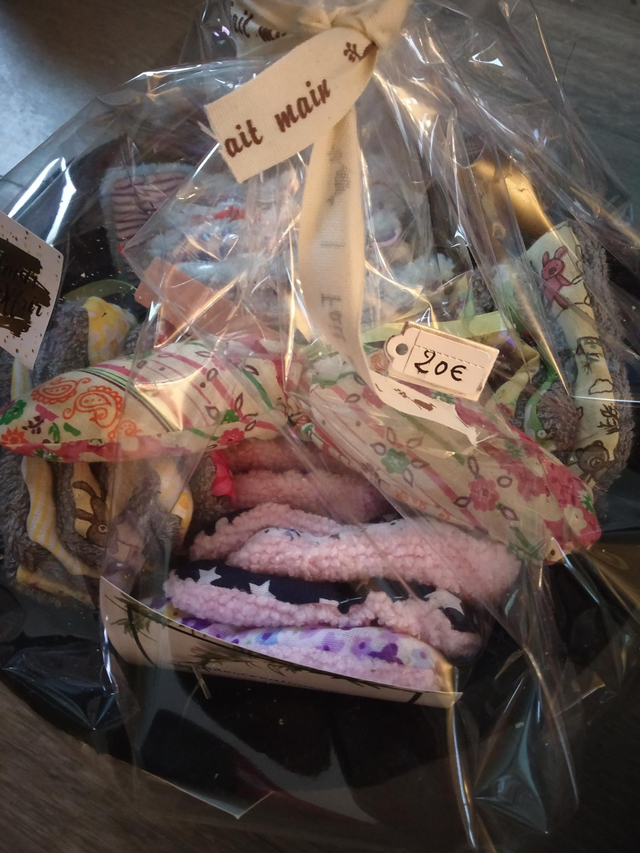 Panier garni. Couture fait maison Annoeullin Lille 