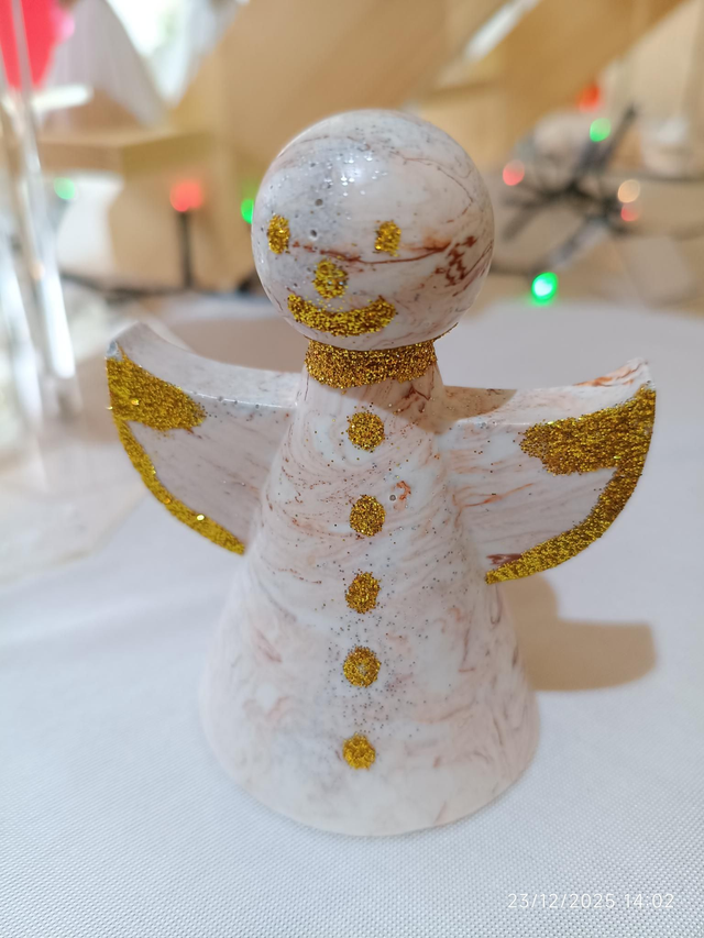 Ange de Noël terra cotta 