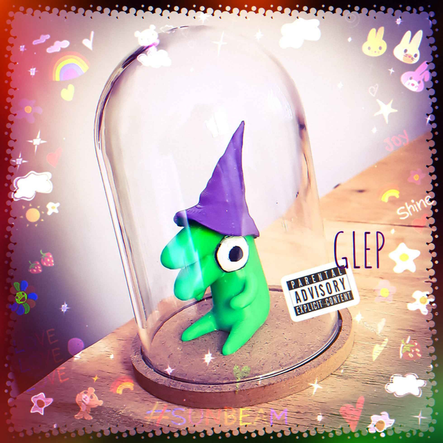 Glep figurine smiling friends, 7cm