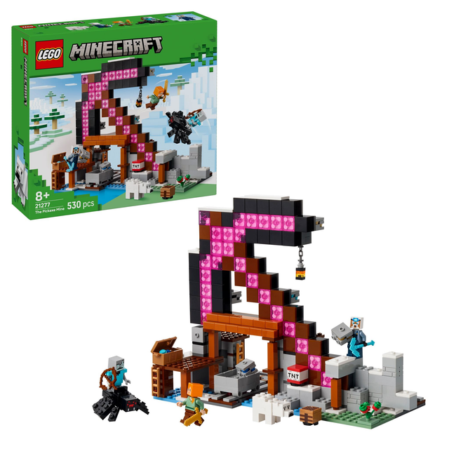 LEGO 21277 Minecraft Die Spitzhackenmine