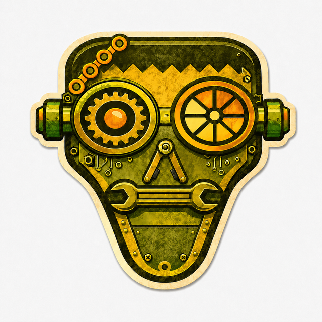 Sticker Frankenbike vert