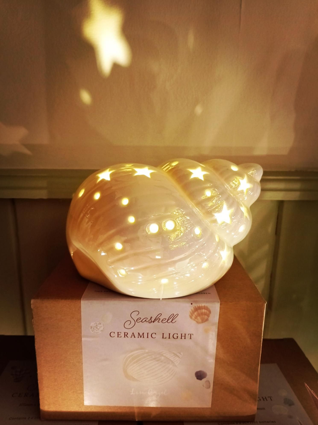 Seashell Ceramic Light