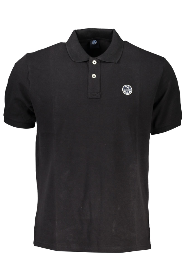 NORTH SAILS POLO MANICHE CORTE UOMO NERO