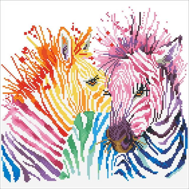 DD8.005 Zebre arcobaleno