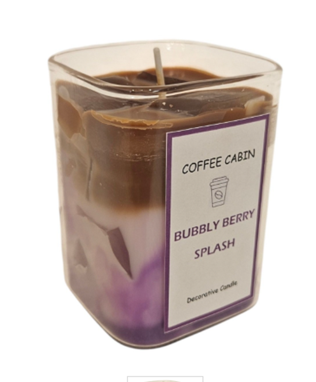 Geurkaars Coffee cabin bubbly berry splash s