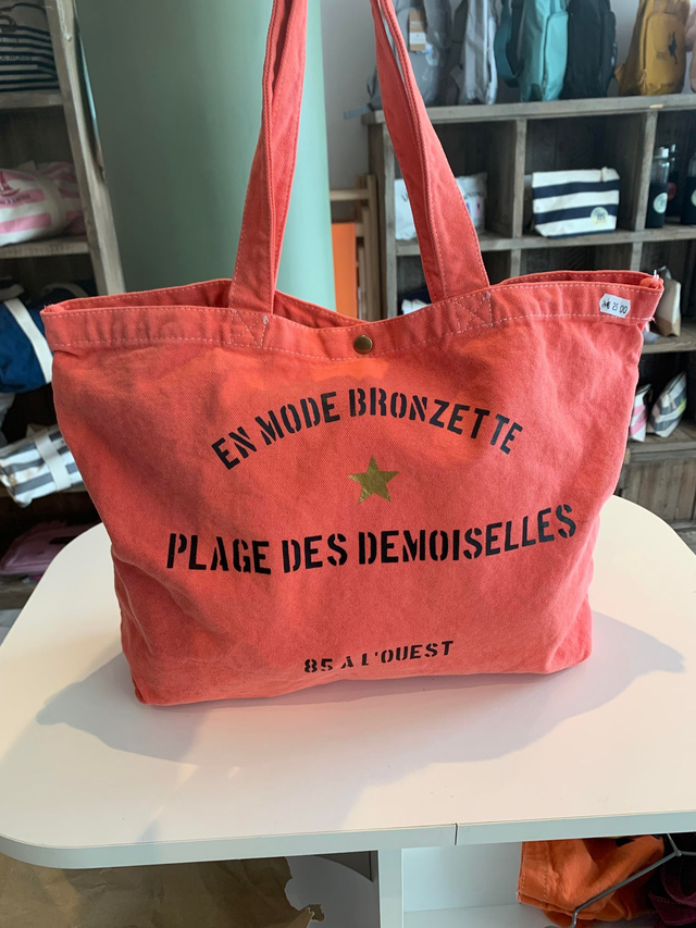 Cabas CANVAS Color Grand Modèle 