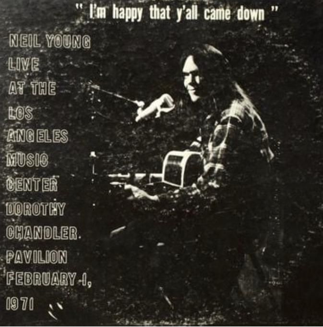 Neil Young - Dorothy Chandler Pavilion, 1971 