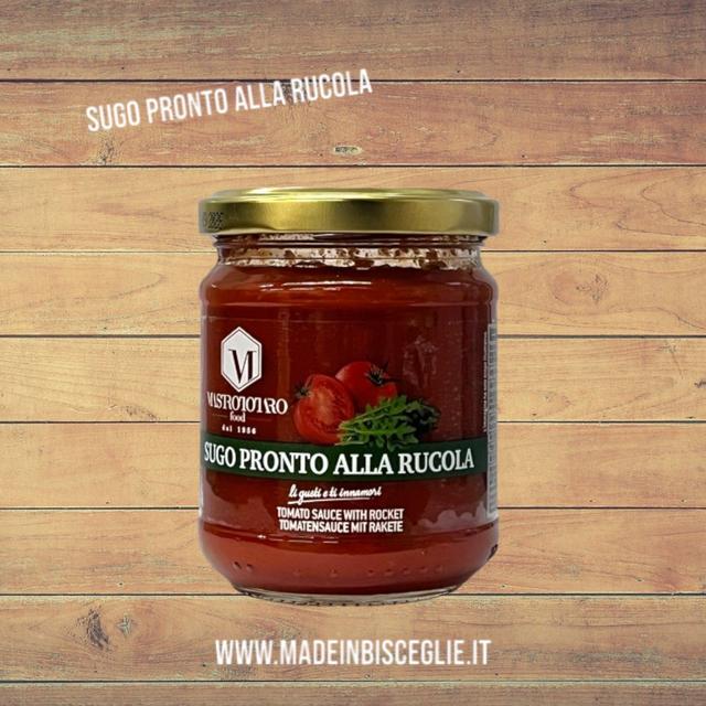 Sugo pronto alla rucola - 180gr - Mastrototaro Food