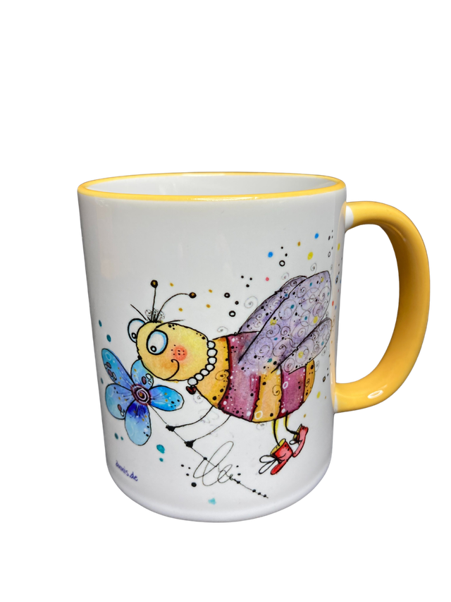 Keramiktasse "Biene"