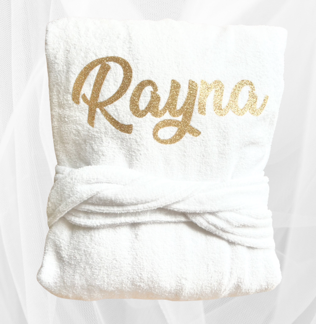 Peignoir de bain femme