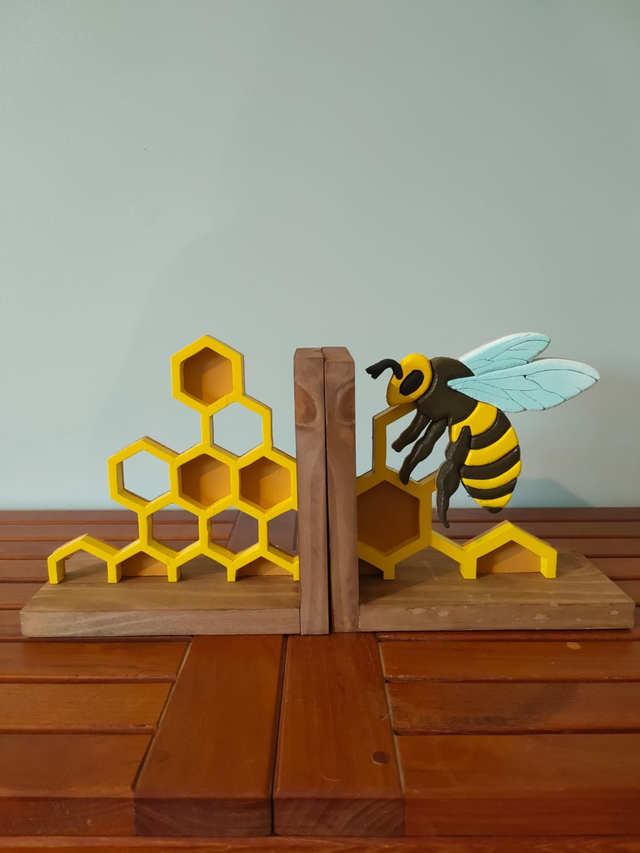 Serre livres abeille