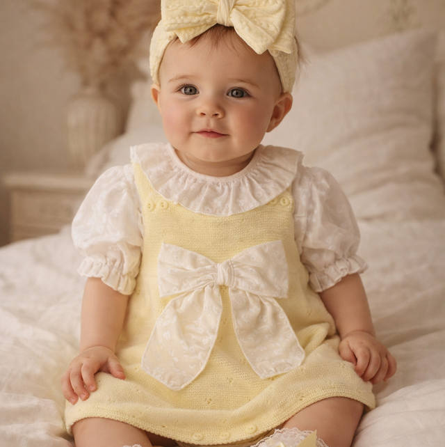 Baby Girls Lemon Pex Outfit 