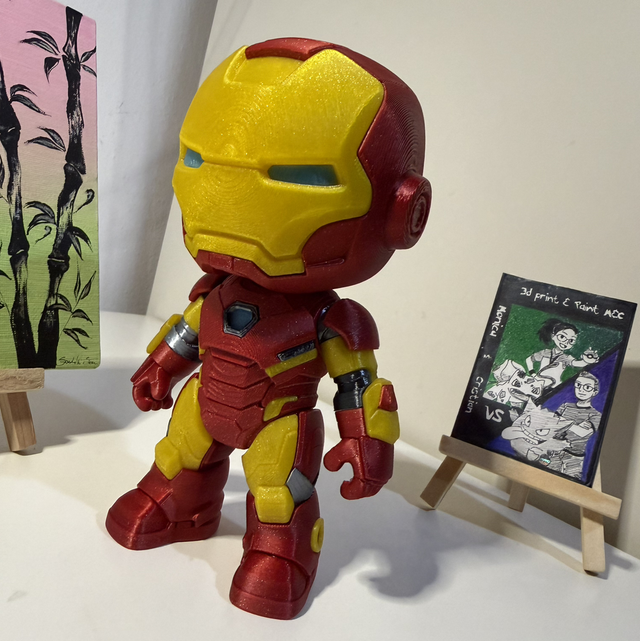 Fanart pla effetto multicolor o glitter