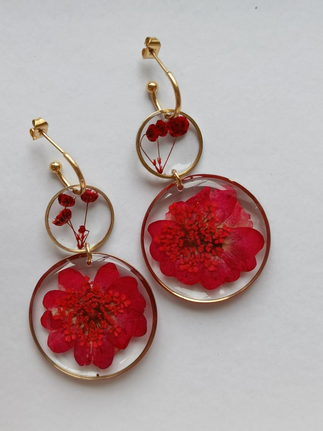 Modèle unique - Fleurs rouge