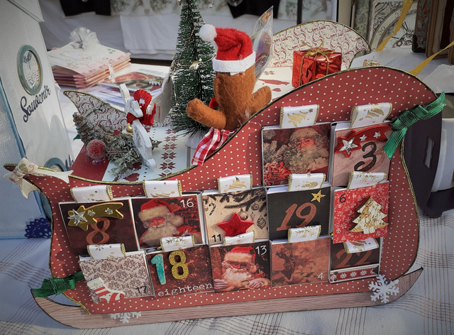 calendrier de l'Avent - traineau