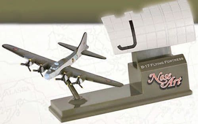 1/300 B-17 RAF Coastal Command mit Noseart und Ständer