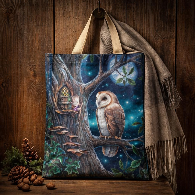 "Chouette" - Sac cabas