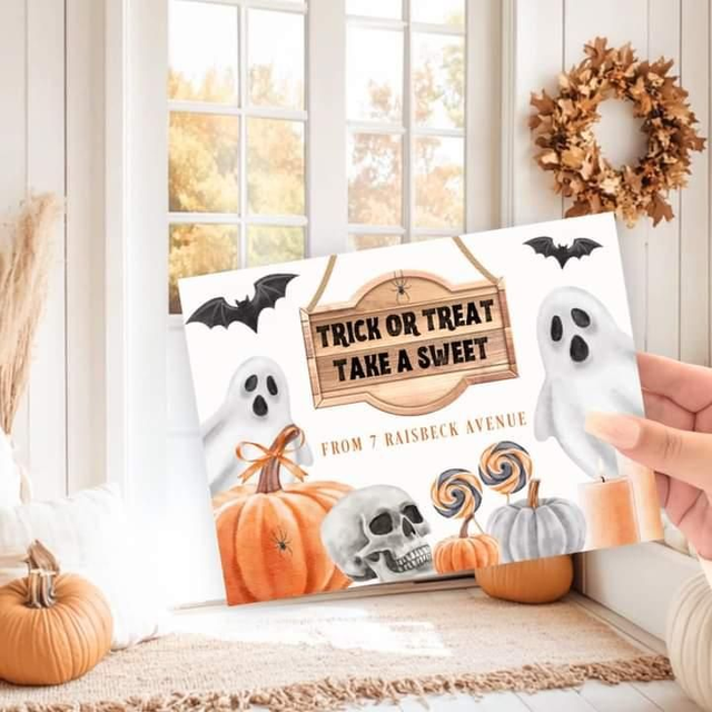Halloween sign