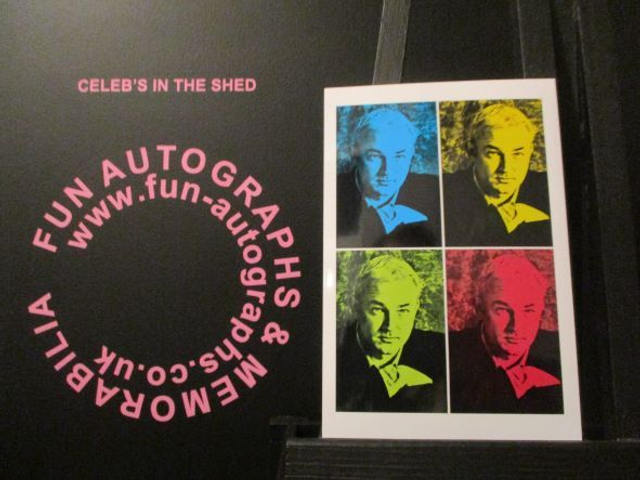 Michael Fenton Stevens Authentic Autographed 6x4 Pop Art Limited Edition