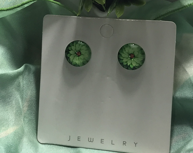 Mixed Stone Stud Earrings - STU65