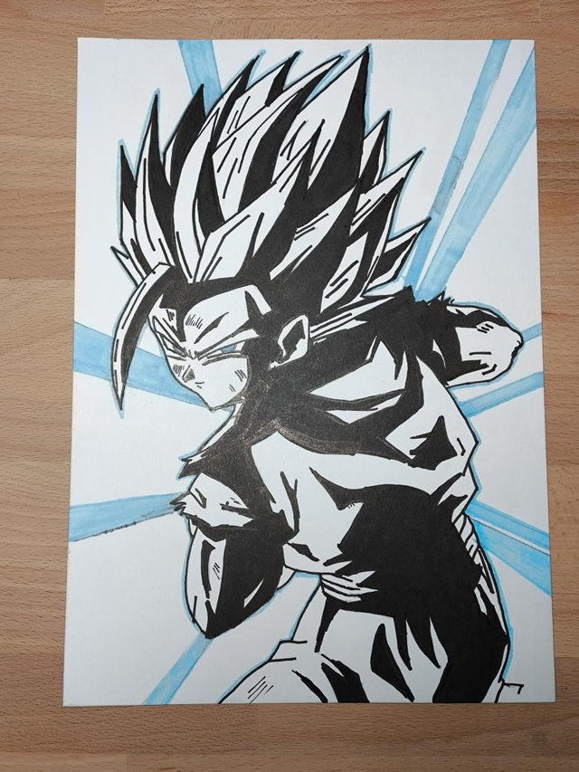 Markers Son gohan A4