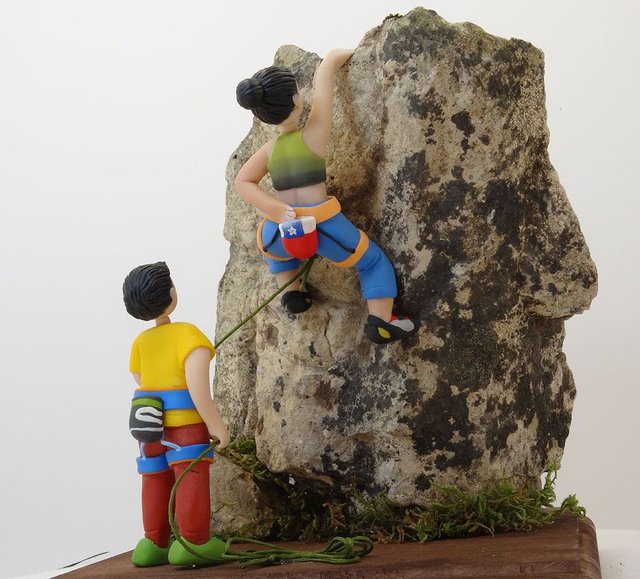 Customize Sport Climbing Figure