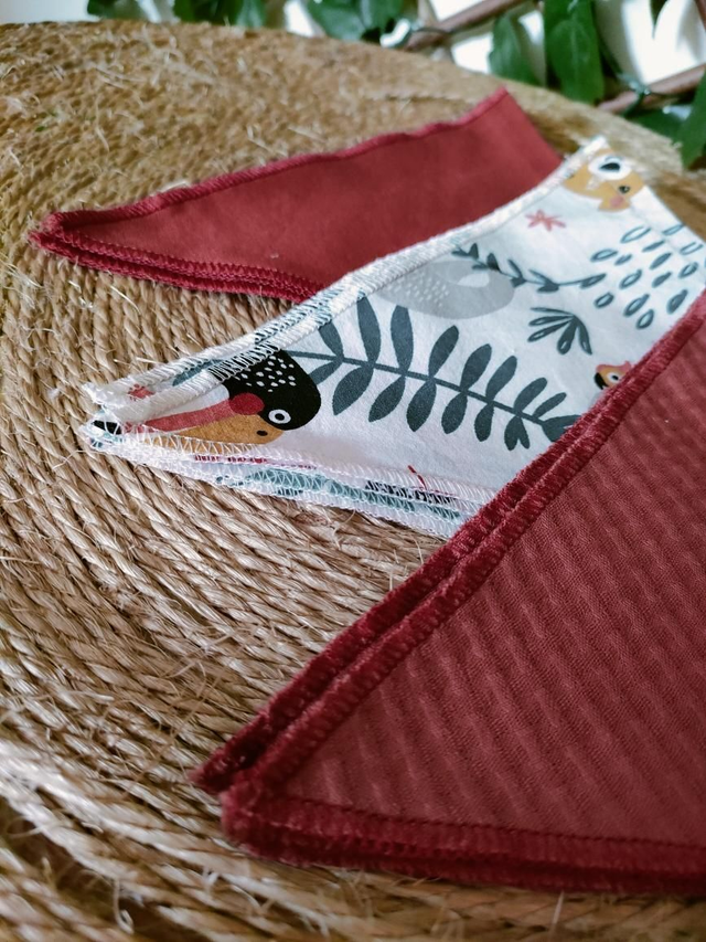 Fanions - les rouges