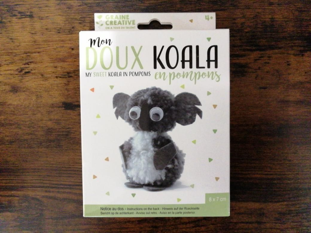 Kit mignon pompons koala 