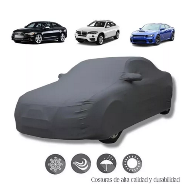 Carpa Funda Cubre Auto Extra Gruesa Premiu Con Felpa Talla L