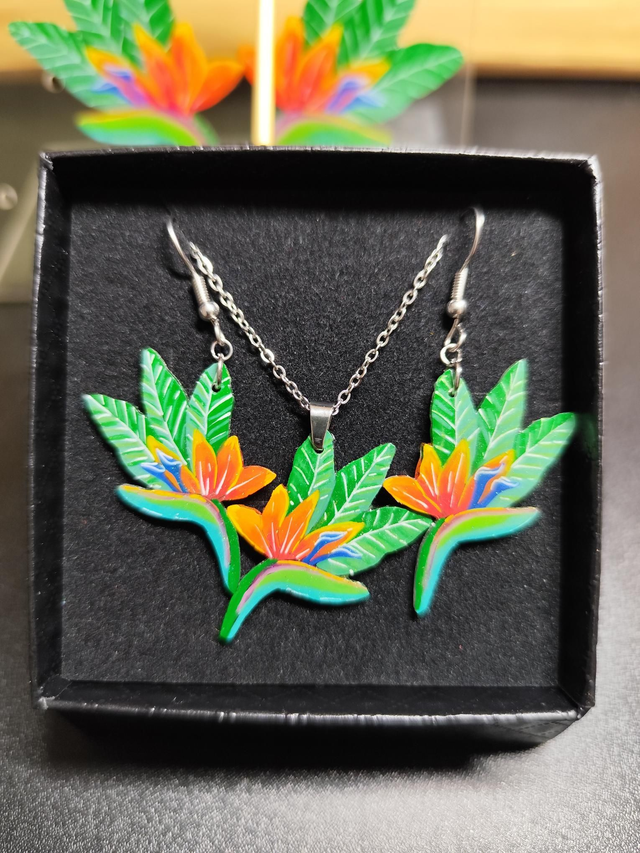 Parure L&#039;oiseau du Paradis