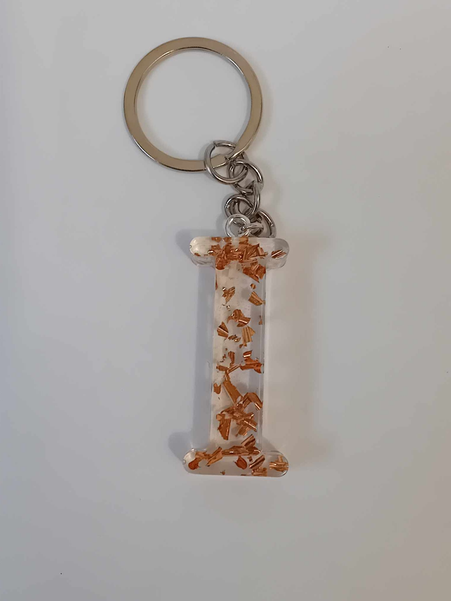 Porte clef lettre I 