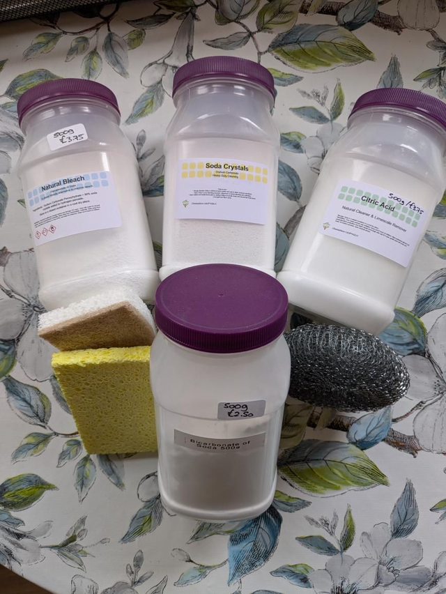 Natural cleaning bundle (see description for details)