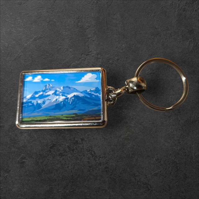 Porte clé métal L'Obiou