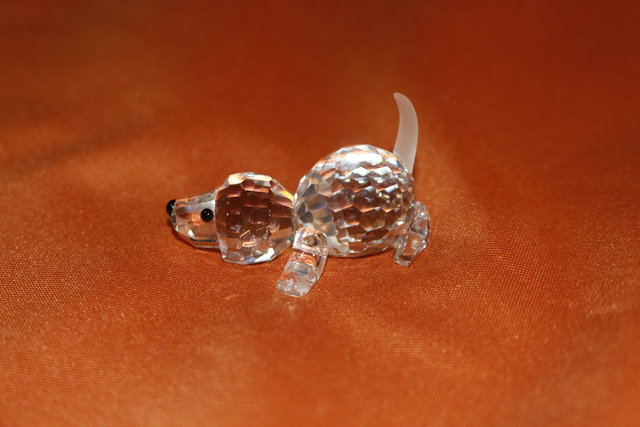 Swarovski Kristallhund