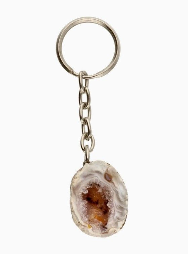 Akaatti avaimenperä (raakakivi) 