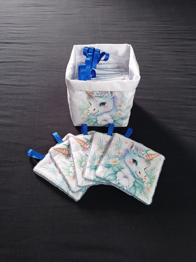 Les cotons et sa panière 