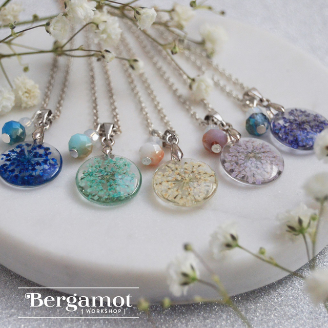 Round Necklace and Bracelet Set