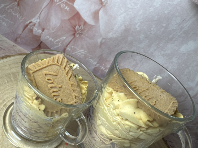 Bougie exquise parfum spéculos 