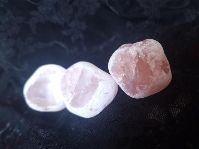 Rose quartz dragon egg