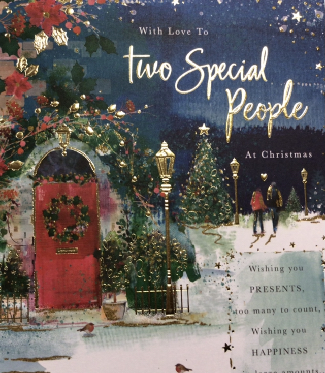 Christmas Special Couple -Two Special People Large WW