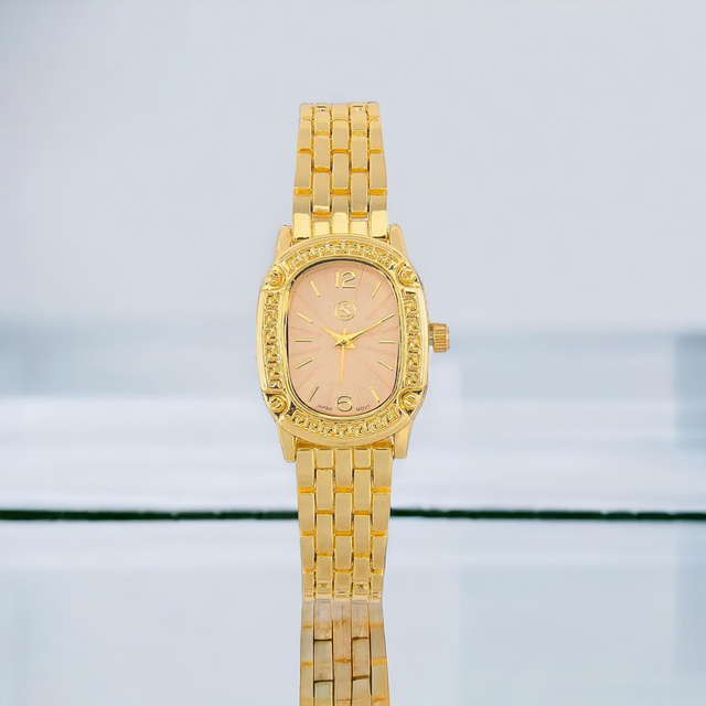 Beautiful Water-resistant Gold Plated Watch.