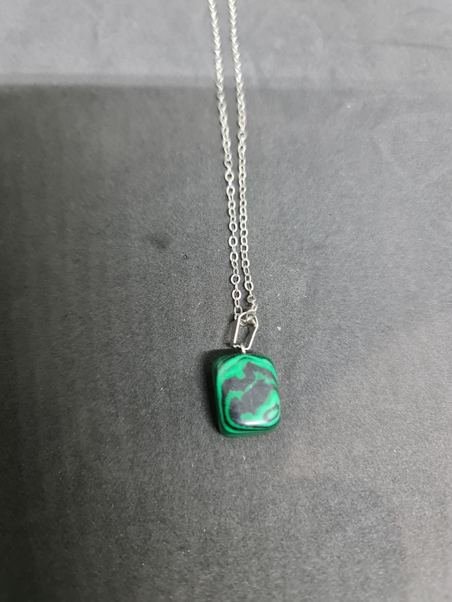 Collier malachite 