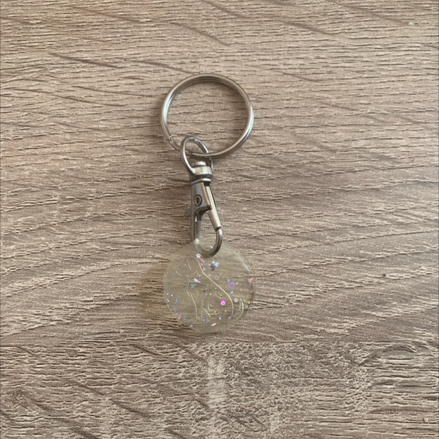 Porte-clés jeton de caddi