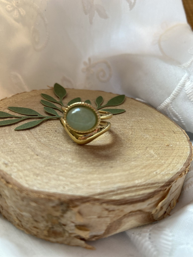Bague Aventurine Verte 