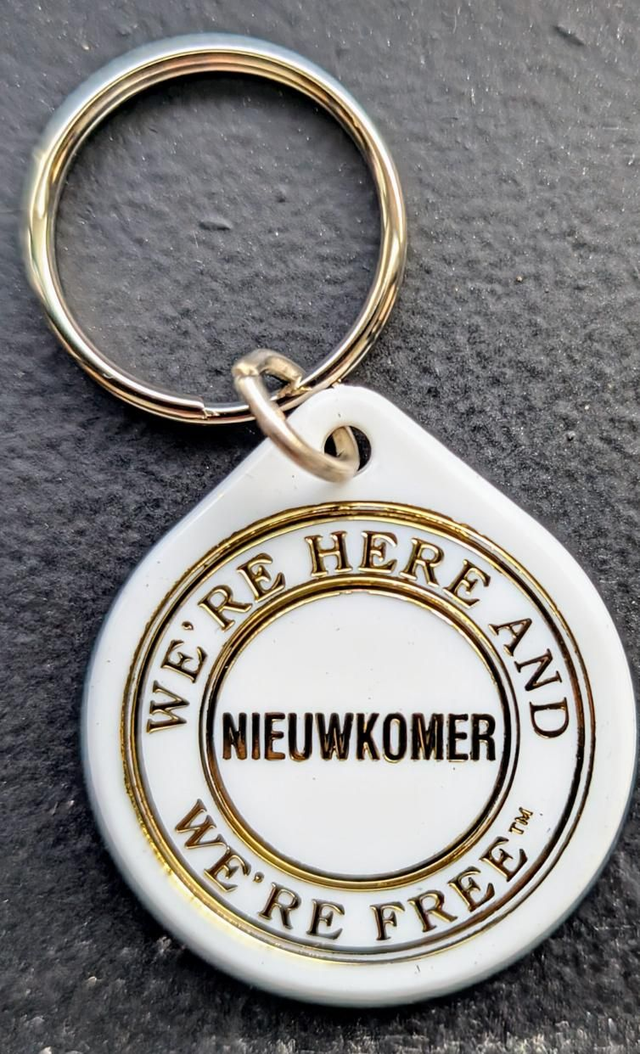 Nieuwkomer plastic coin