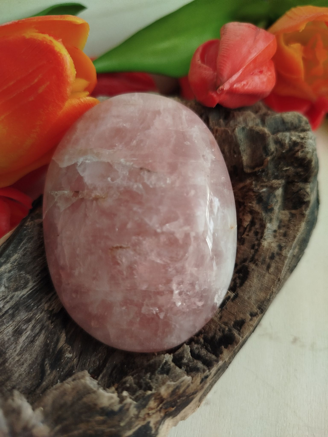 Galets  de Quartz rose 