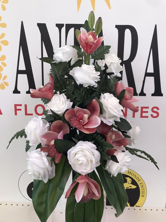 BUCARO ROSAS/ORQUIDEAS