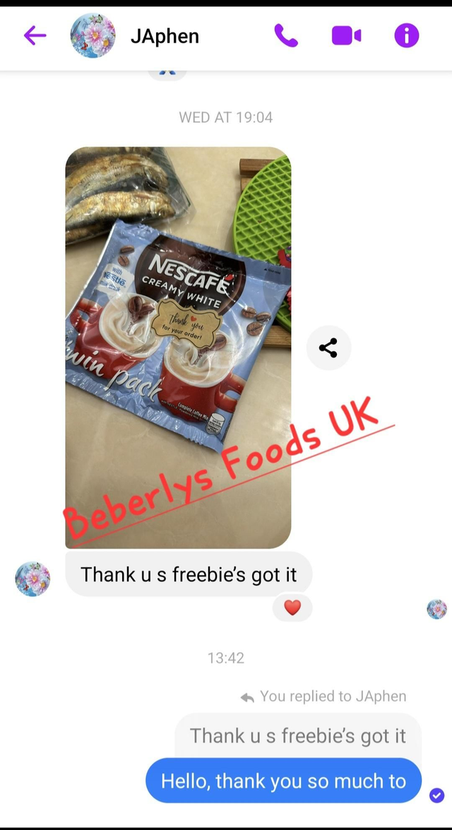 From Customer: Mrs Pucci ( March 2024- England)